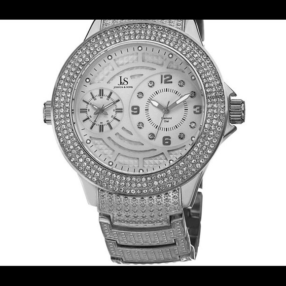 Joshua & Sons Other - Watch-Men's Quartz Genuine Bracelet Watch